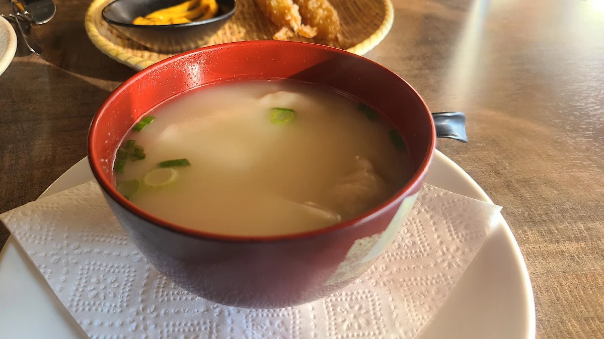 miso soup 日式酱汤, Thai Manao